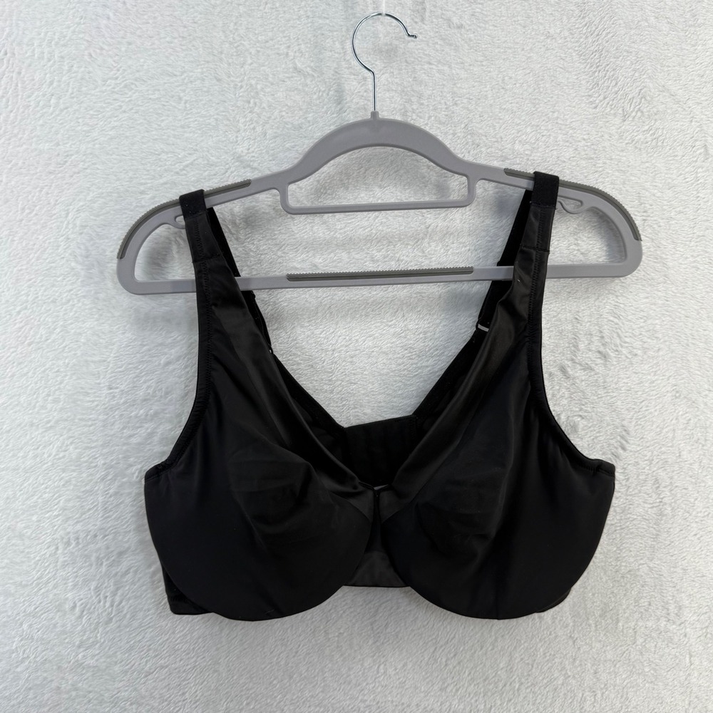 Olga Black Full Coverage Underwire Bra Size 40D Comfortable‎ Everyday